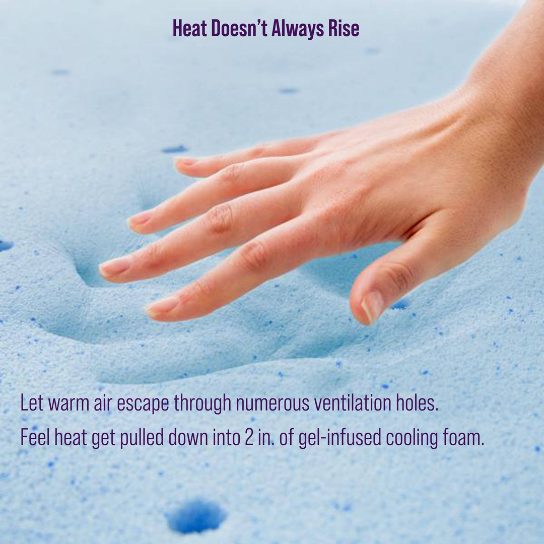 Elizabeth 10" Cooling Gel Memory Foam Mattress