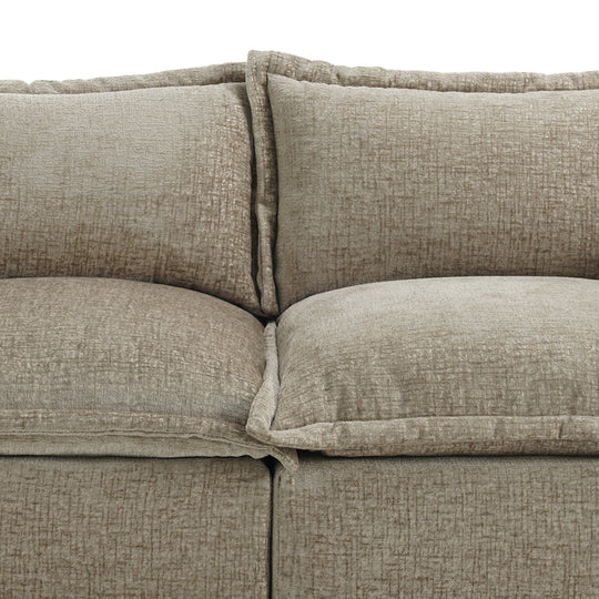 No Assembly Chenille Modular Sectional Sofa Comfy Cloud Couch