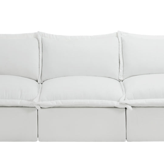 No Assembly Chenille Modular Sectional Sofa Comfy Cloud Couch