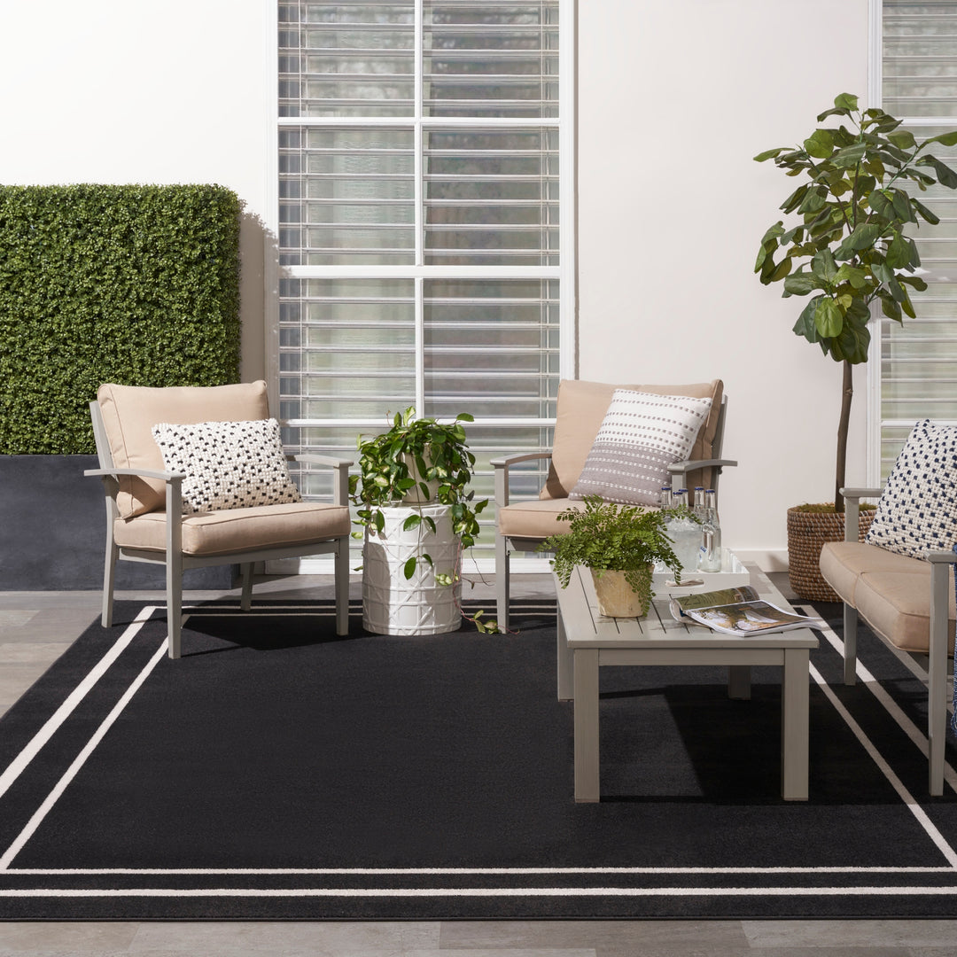 Essentials Indoor/Outdoor Solid Area Rug