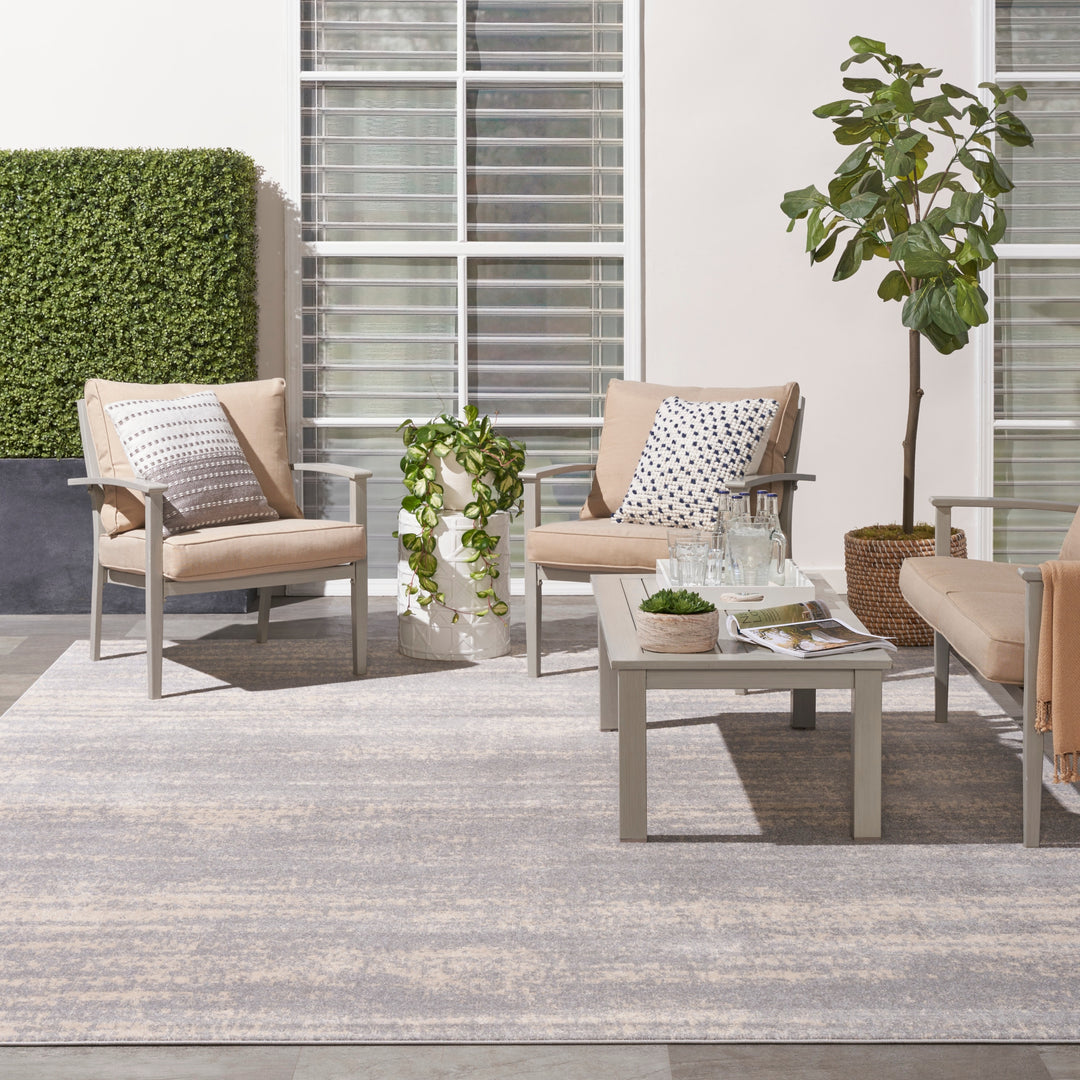Essentials Solid Indoor/Outdoor Area Rug