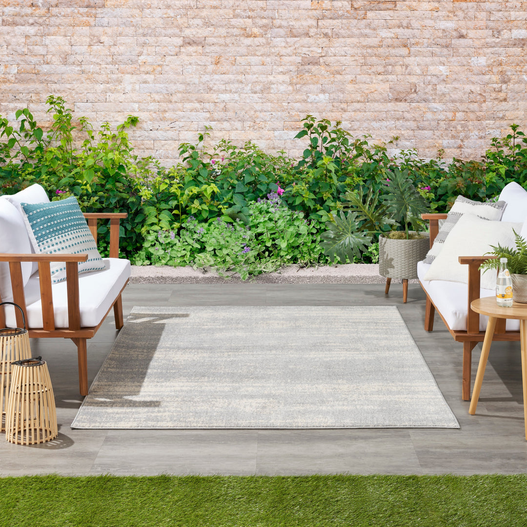 Essentials Solid Indoor/Outdoor Area Rug