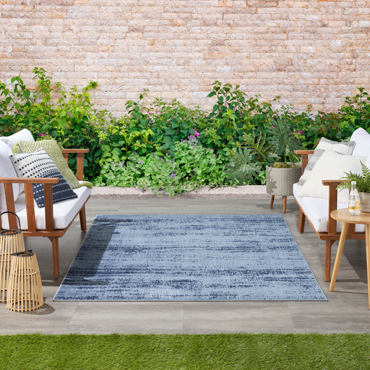 Essentials Solid Indoor/Outdoor Area Rug