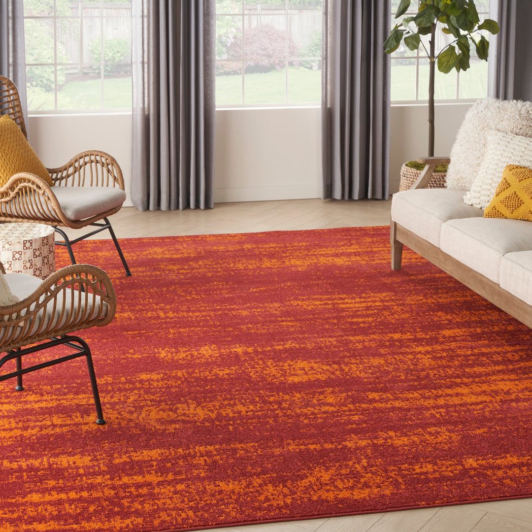 Essentials Solid Indoor/Outdoor Area Rug