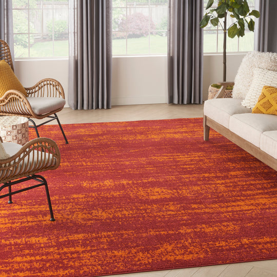 Essentials Solid Indoor/Outdoor Area Rug