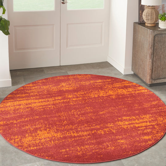 Essentials Solid Indoor/Outdoor Area Rug