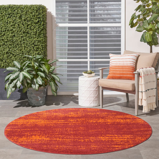 Essentials Solid Indoor/Outdoor Area Rug