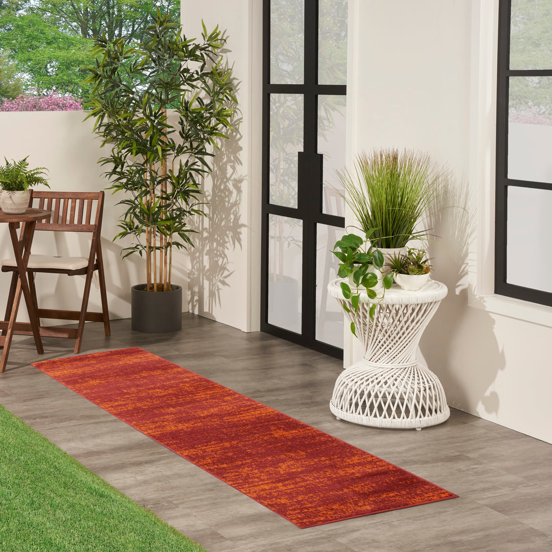 Essentials Solid Indoor/Outdoor Area Rug