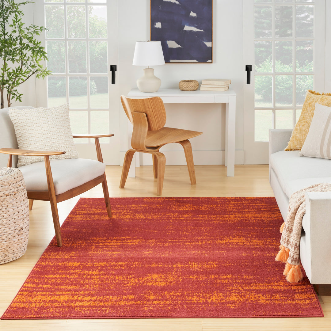 Essentials Solid Indoor/Outdoor Area Rug