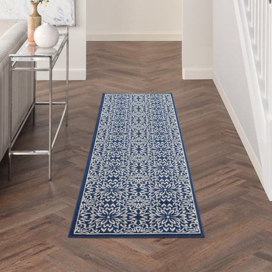Jubilant Floral Medallion Area Rug