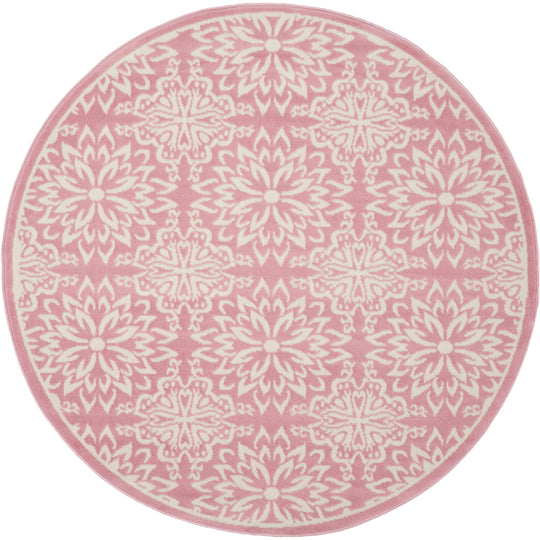 Jubilant Floral Medallion Area Rug
