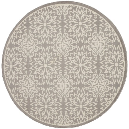 Jubilant Floral Medallion Area Rug