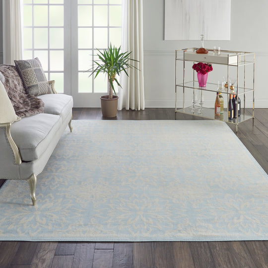 Jubilant Floral Medallion Area Rug