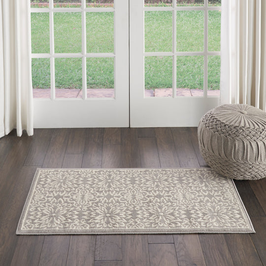 Jubilant Floral Medallion Area Rug