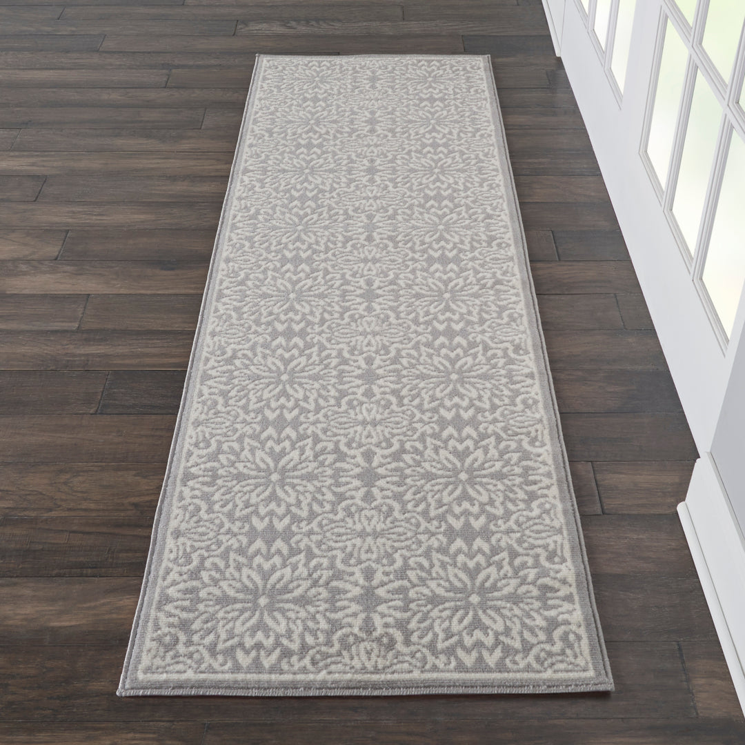 Jubilant Floral Medallion Area Rug