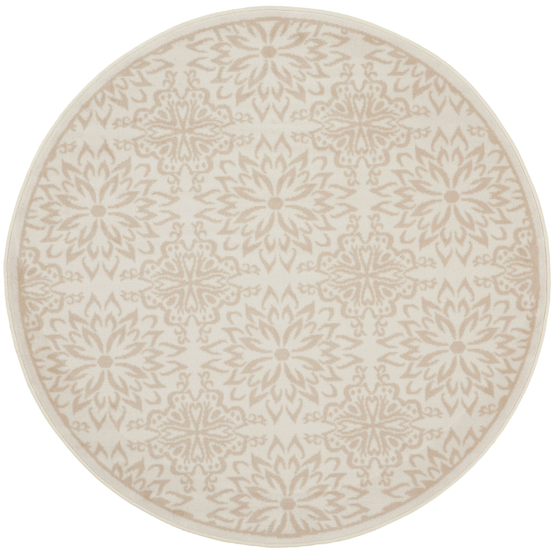 Jubilant Floral Medallion Area Rug