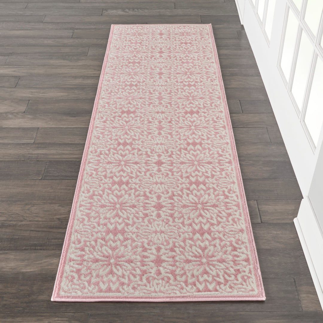 Jubilant Floral Medallion Area Rug