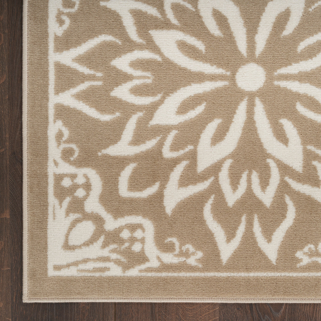 Jubilant Floral Medallion Area Rug