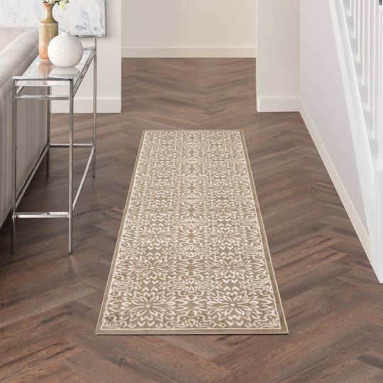 Jubilant Floral Medallion Area Rug
