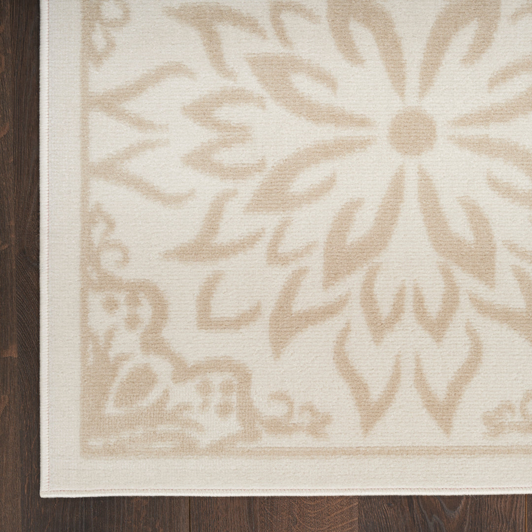 Jubilant Floral Medallion Area Rug