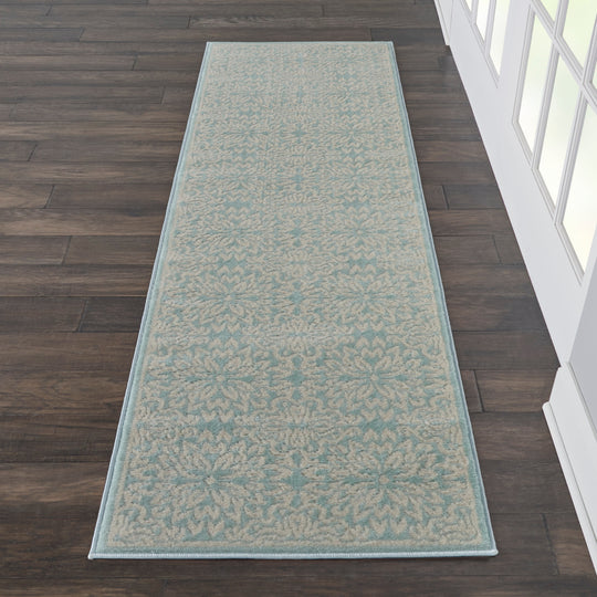 Jubilant Floral Medallion Area Rug