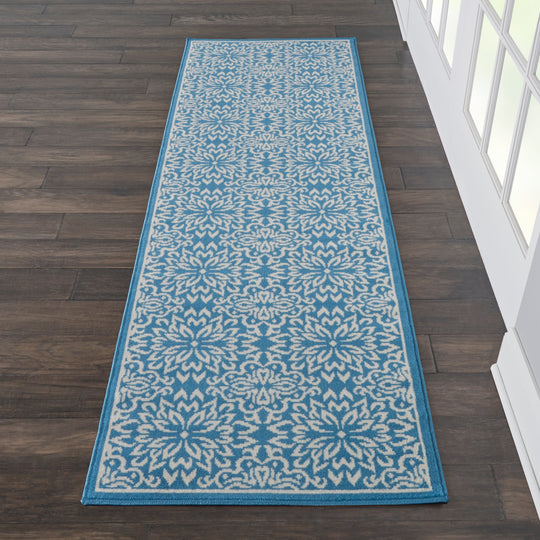 Jubilant Floral Medallion Area Rug