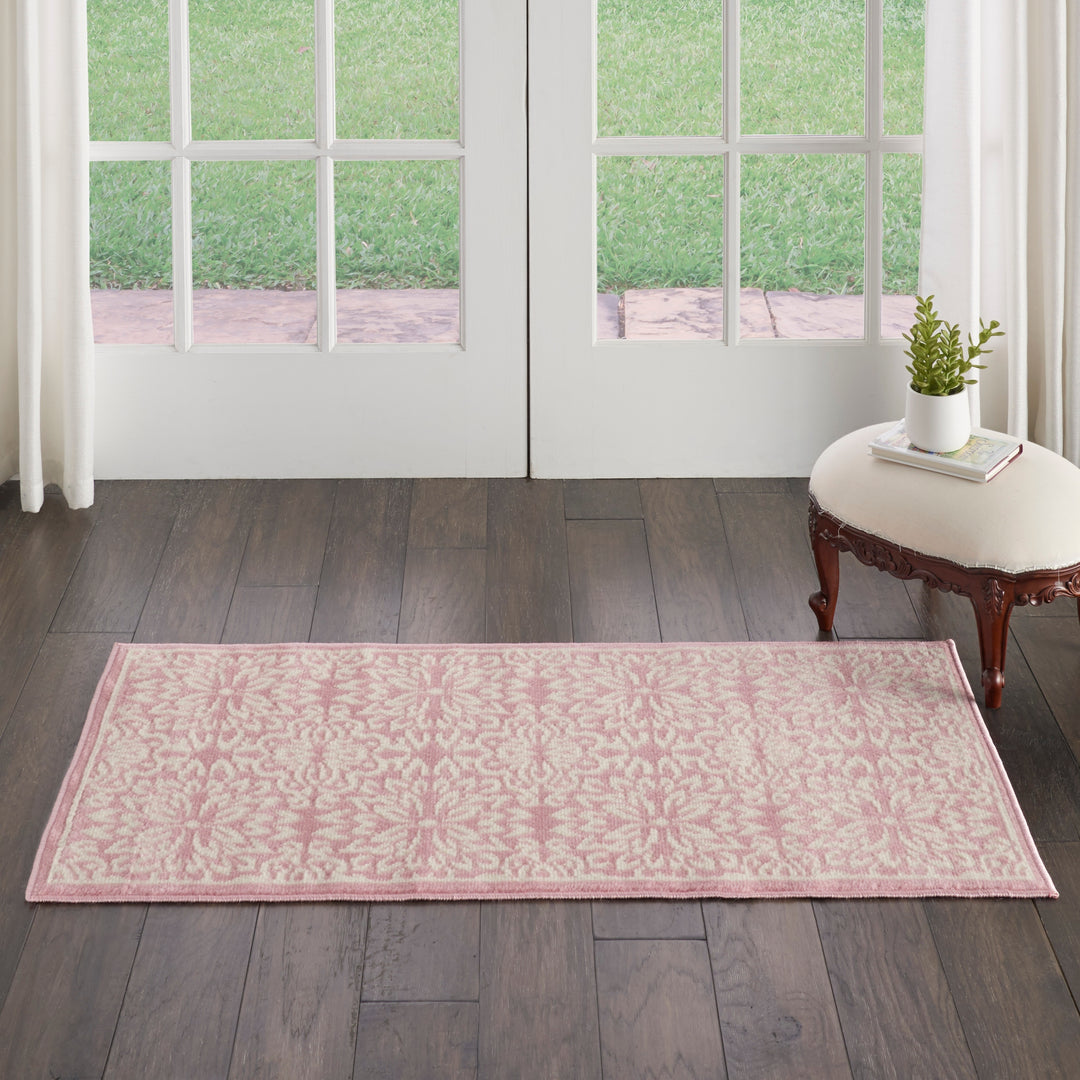 Jubilant Floral Medallion Area Rug