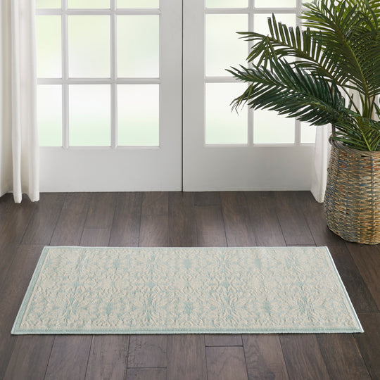 Jubilant Floral Medallion Area Rug