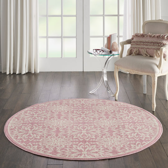 Jubilant Floral Medallion Area Rug