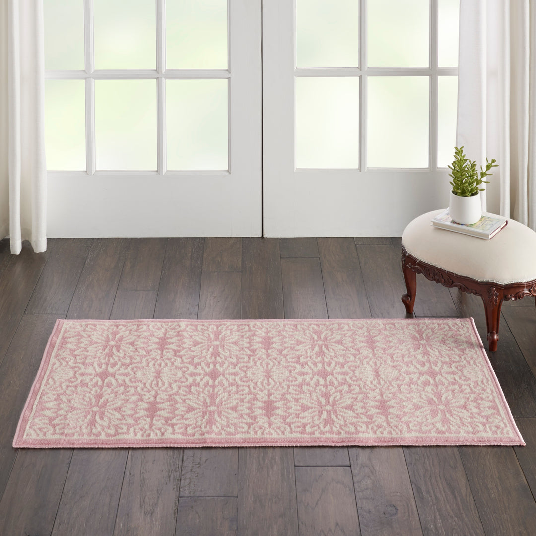 Jubilant Floral Medallion Area Rug