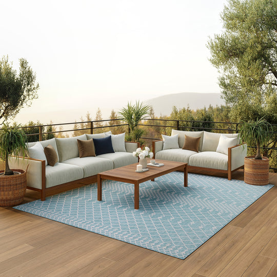 Positano Indoor/Outdoor Moroccan Area Rug