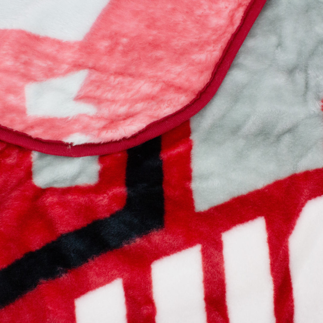 Ohio State Buckeyes Throw Blanket / Bedspread 63" X 86"