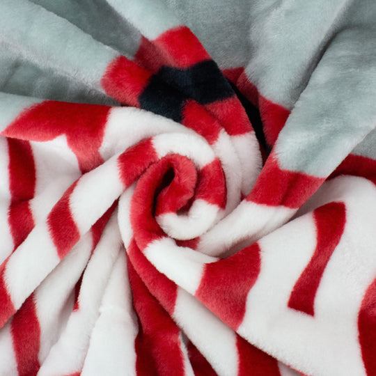 Ohio State Buckeyes Throw Blanket / Bedspread 63" X 86"