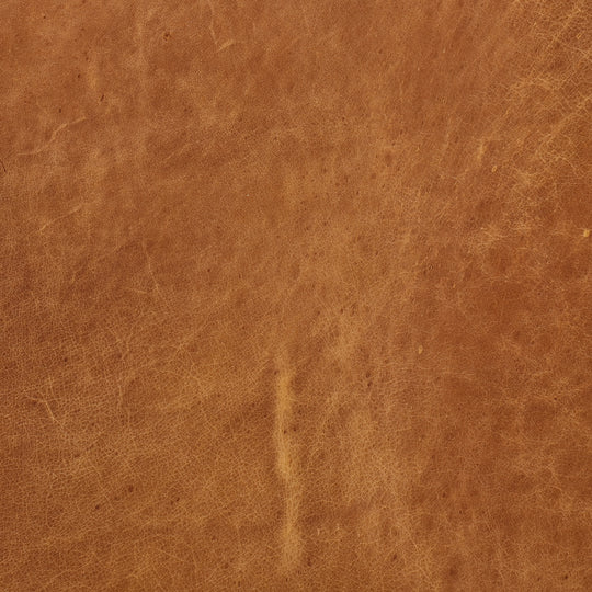 Poly & Bark Argan 93" Sofa in Cognac Tan - Full Grain Genuine Italian Leather