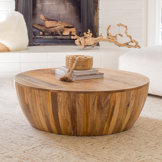 Poly & Bark Goa Mango Wood Coffee Table