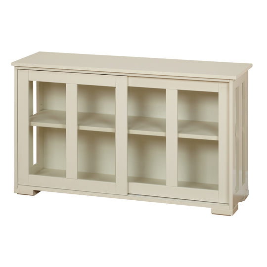 Jefferson Sliding Glass Door Stackable China Cabinet