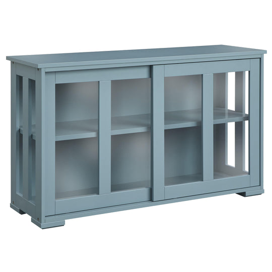 Jefferson Sliding Glass Door Stackable China Cabinet