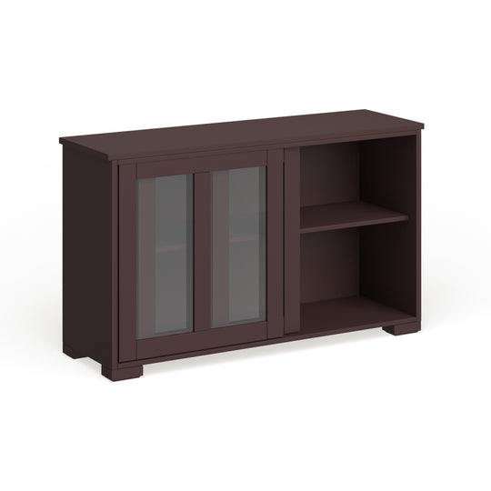 Jefferson Sliding Glass Door Stackable China Cabinet