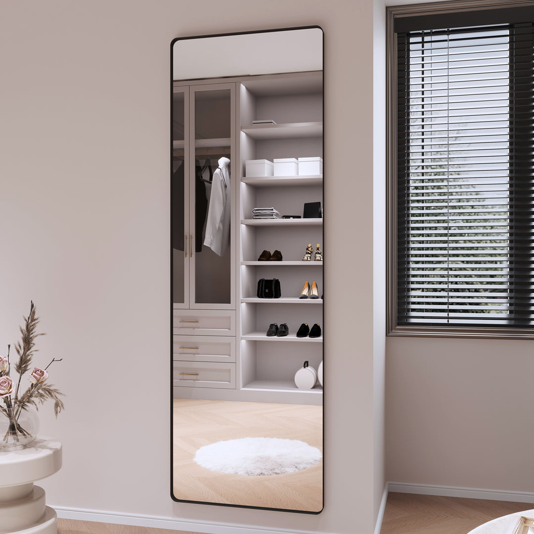 Quivaraview Rectangular Aluminum Framed Bathroom Vanity Mirror