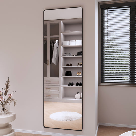 Quivaraview Rectangular Aluminum Framed Bathroom Vanity Mirror