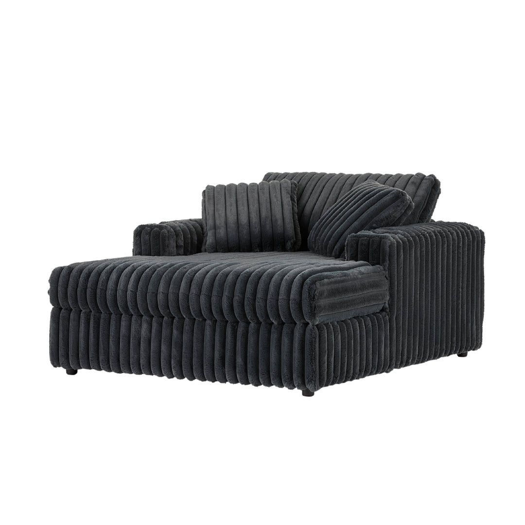 Belvoir Oversized Cuddle Chaise, with Cup Holders