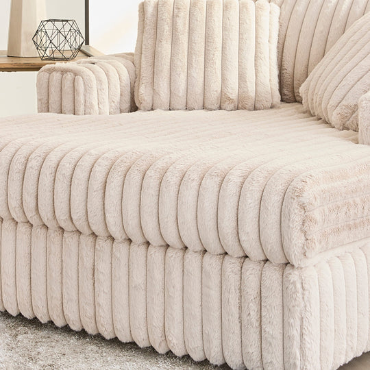 Belvoir Oversized Cuddle Chaise, with Cup Holders