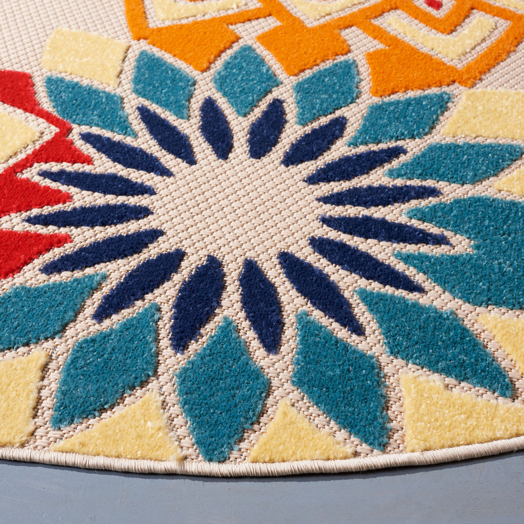 Cabana Elvezia Indoor/ Outdoor Waterproof Patio Floral Rug