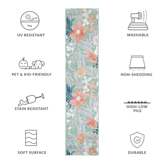 Cabana Tamayo Indoor/ Outdoor Waterproof Transitional Rug