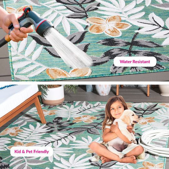 Cabana Vilia Indoor/ Outdoor Waterproof Transitional Rug