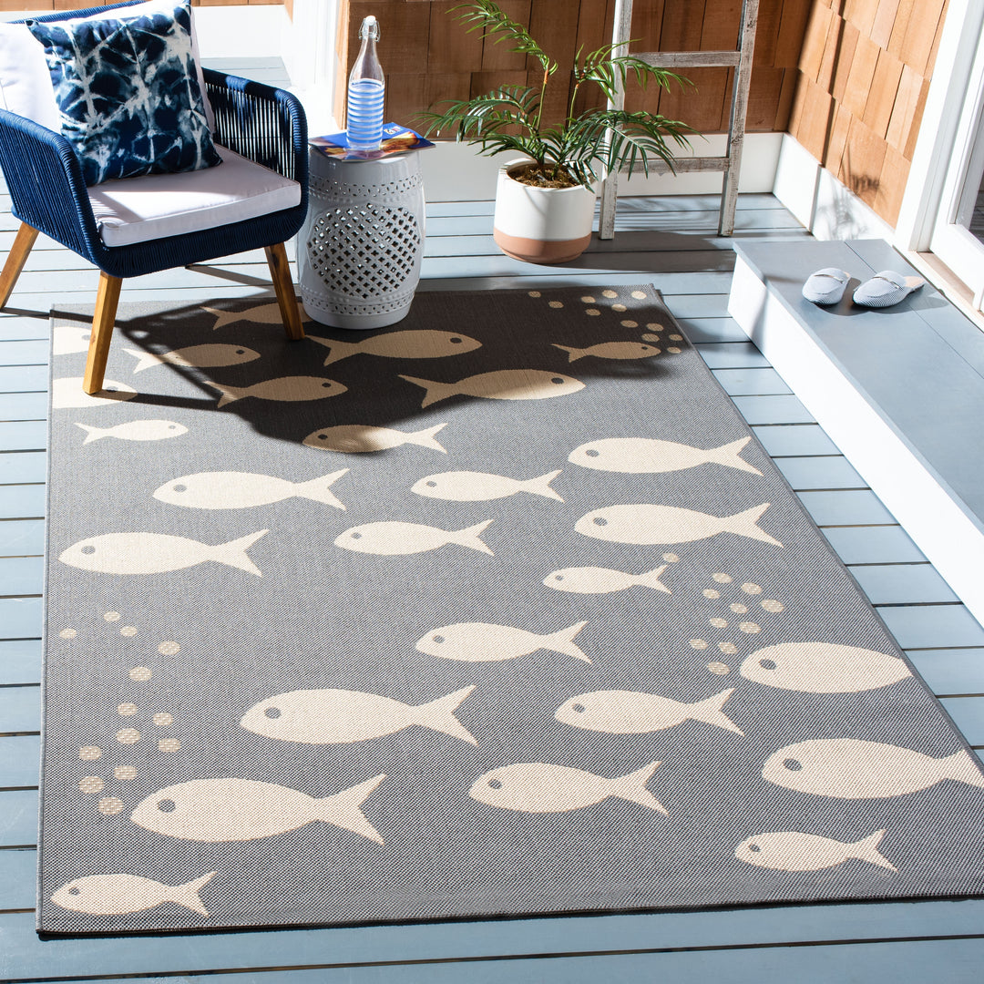Courtyard Illa Indoor/ Outdoor Waterproof Patio Backyard Rug