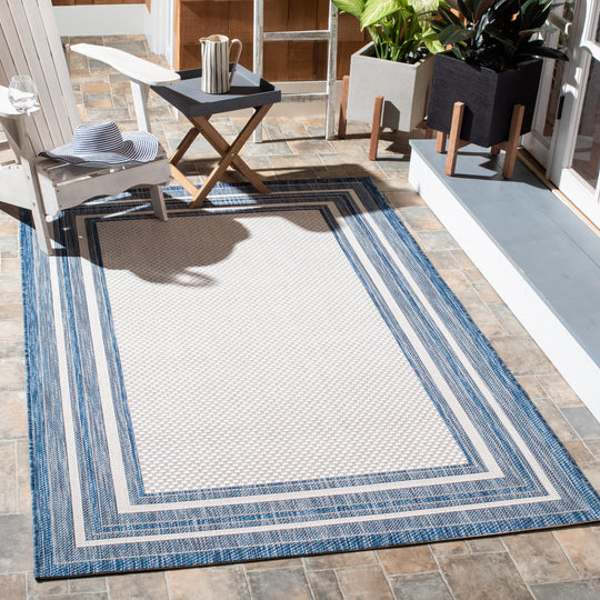 Courtyard Vickie Indoor/ Outdoor Waterproof Patio Backyard Rug
