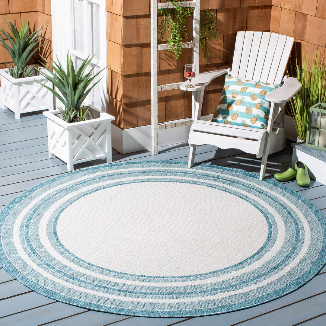 Courtyard Vickie Indoor/ Outdoor Waterproof Patio Backyard Rug