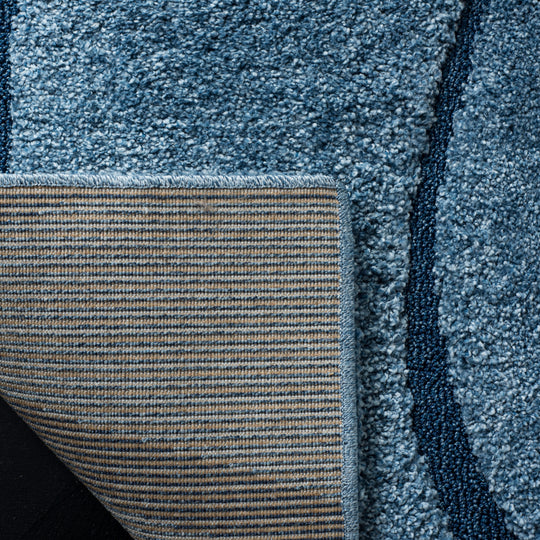 Florida Shag Sigtraud Abstract Waves 1.2-Inch Thick Rug