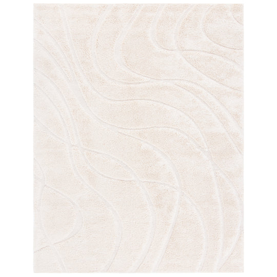 Florida Shag Sigtraud Abstract Waves 1.2-Inch Thick Rug